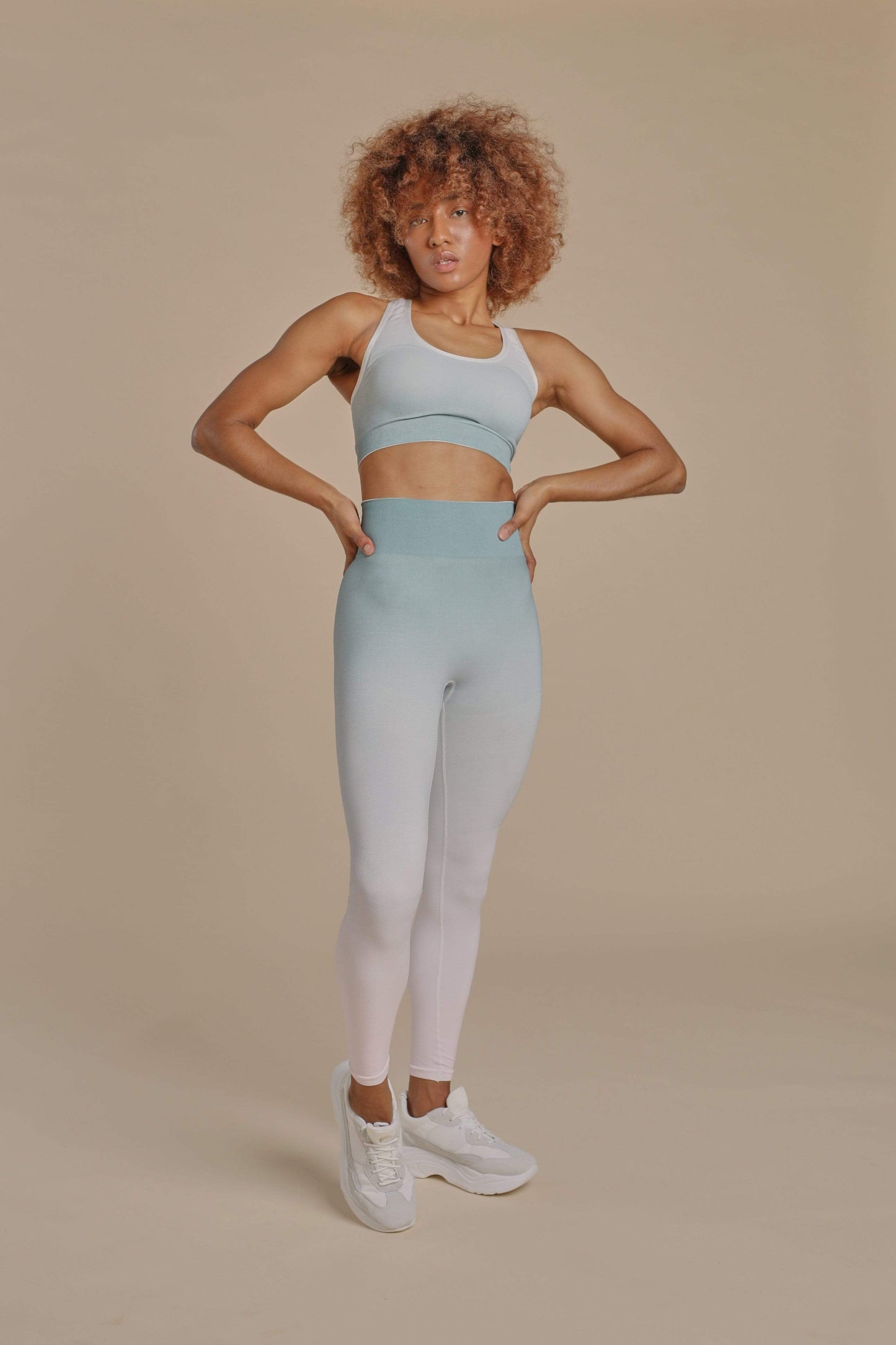 Rising Lotus Bottoms Seamless Ombré Leggings
